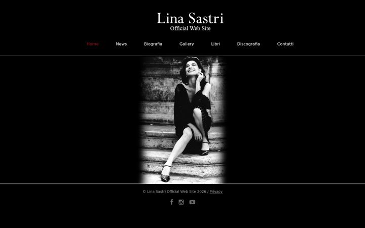 Screenshot of linasastri.it