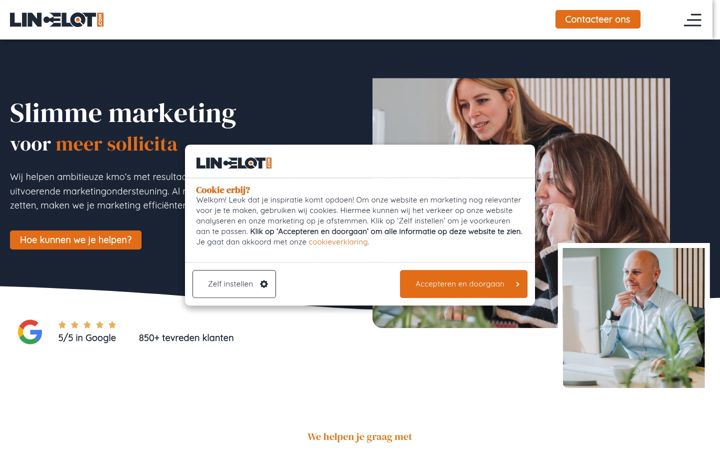 Screenshot of lincelot.com