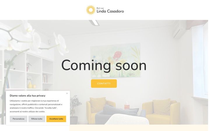 Screenshot of lindacasadoro.it