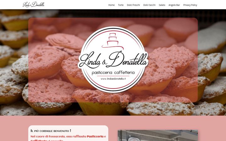 Screenshot of lindaedonatella.it