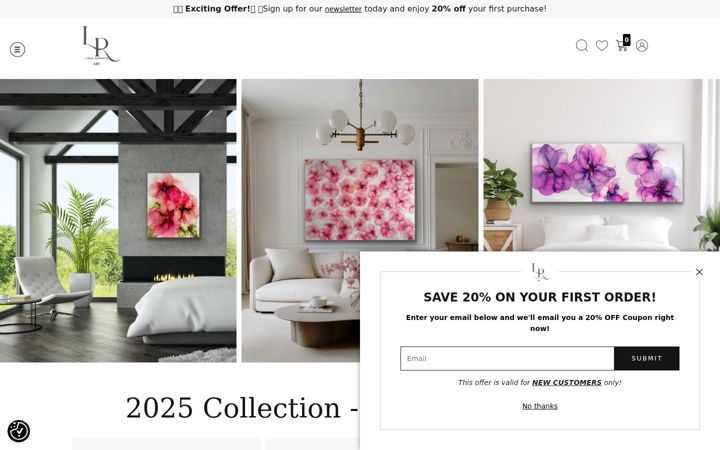 Screenshot of lindaleighroberts.ca