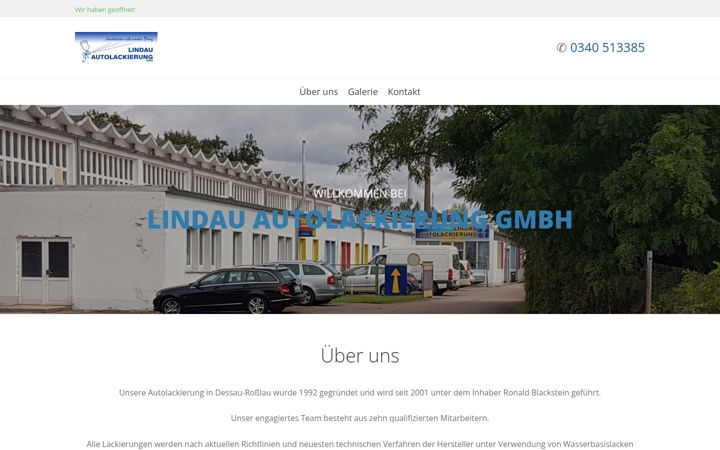 Screenshot of lindau-autolackierung.de