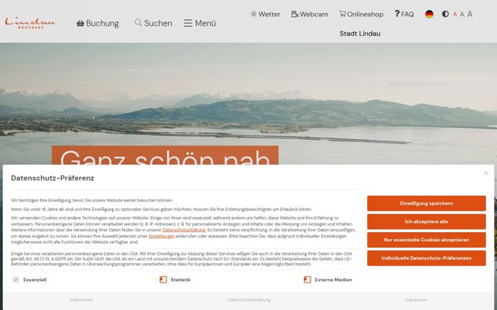 Screenshot of lindau.de