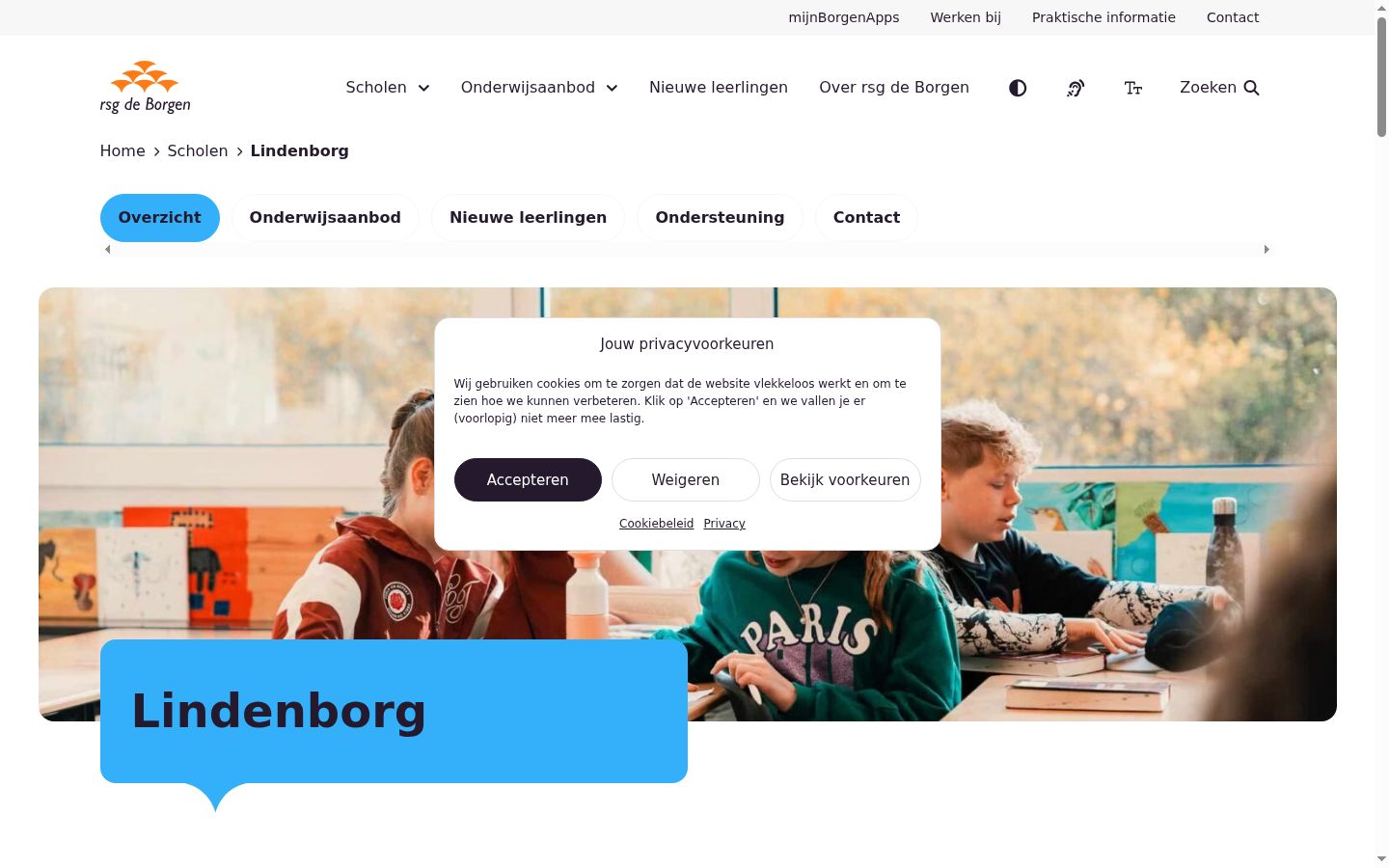 Screenshot tal-banner tal-kunsens muri qabel kwalunkwe interazzjoni