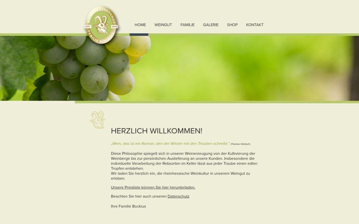 Screenshot of lindenhof-appenheim.de