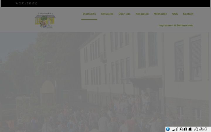 Screenshot of lindenschulesiegen.de