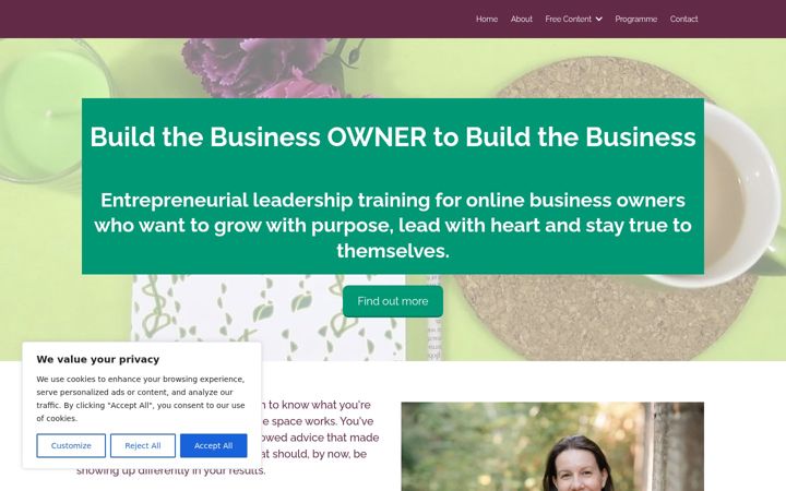 Screenshot of lindenturner.com