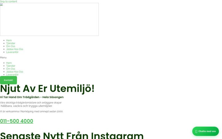 Zrzut ekranu lindeutemiljo.se