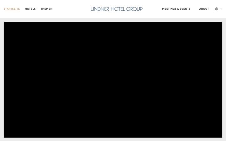 Skærmbillede af lindnerhotelgroup.com