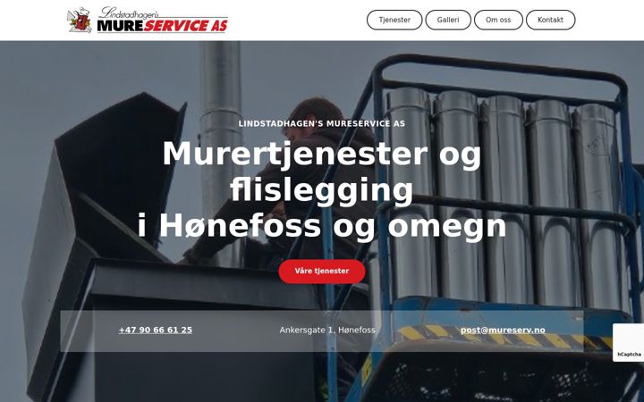 Ekrano kopija lindstadhagen.no