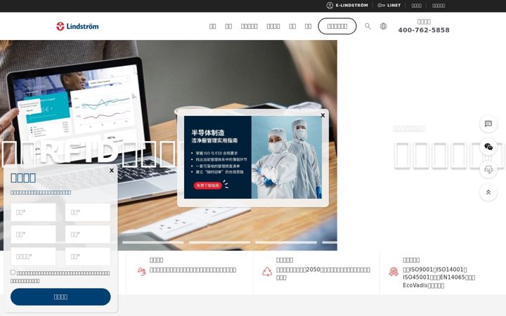 Captură de ecran a lindstromgroup.cn