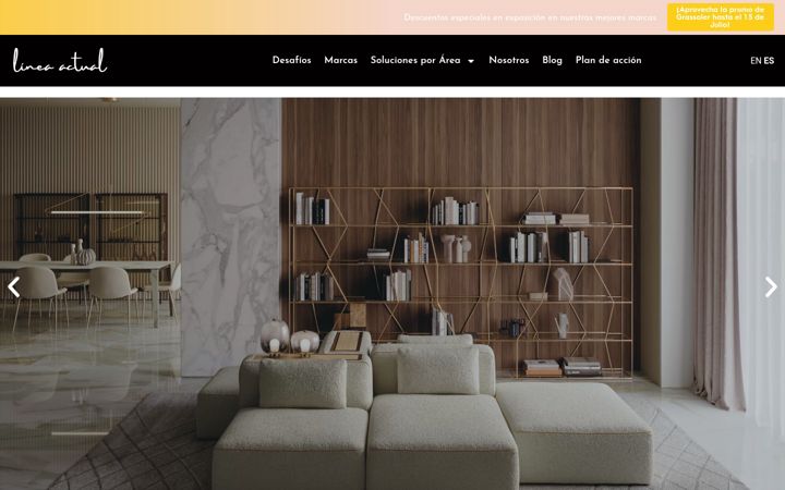 Screenshot of lineaactual.es