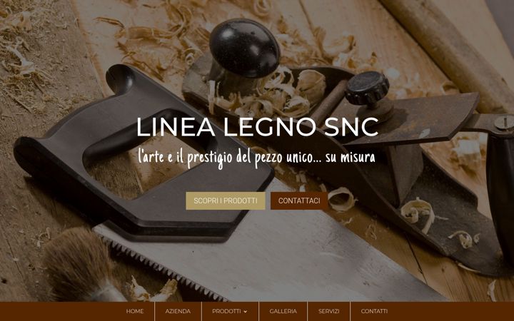 Екранна снимка на linealegnosnc.it