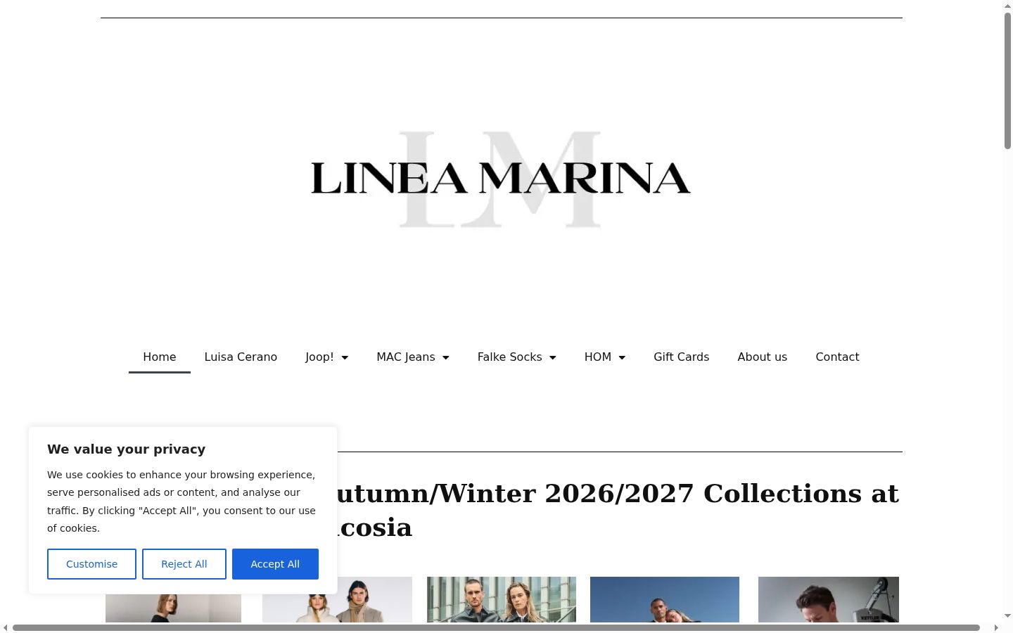 Screenshot van de toestemmingsbanner zoals getoond vóór enige interactie
