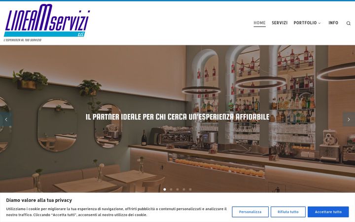 Screenshot of lineamservizi.com