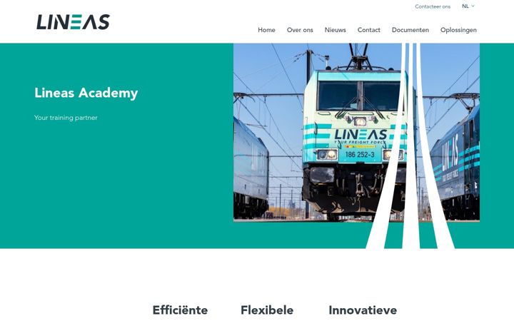 Screenshot of lineasacademy.net