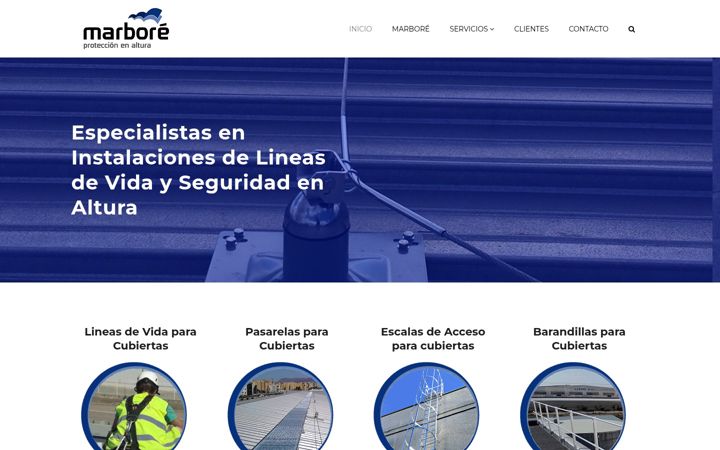 Screenshot of lineasdevidaparacubiertas.com