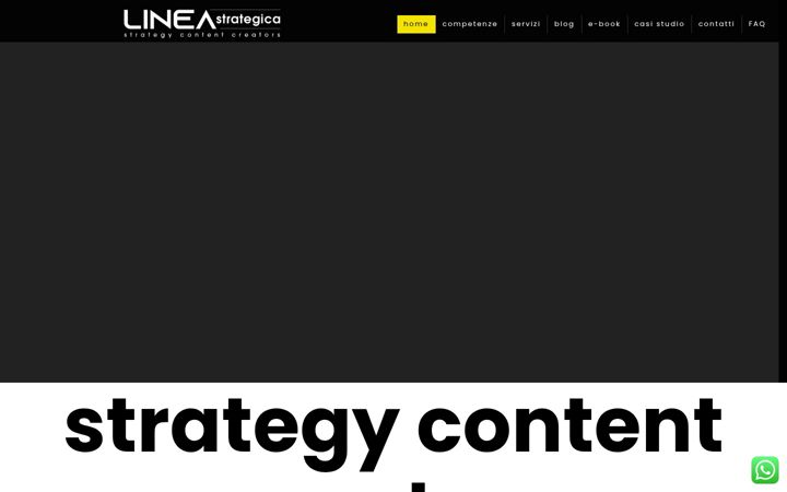 Screenshot of lineastrategica.it