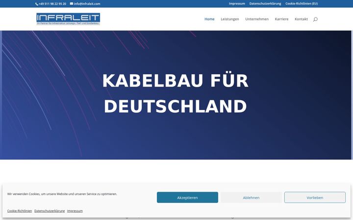 Screenshot of linecon.eu