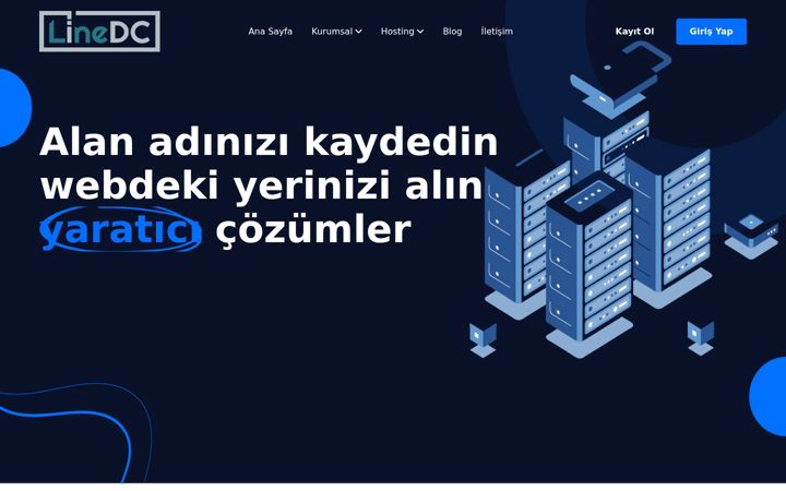 Screenshot of linedc.com