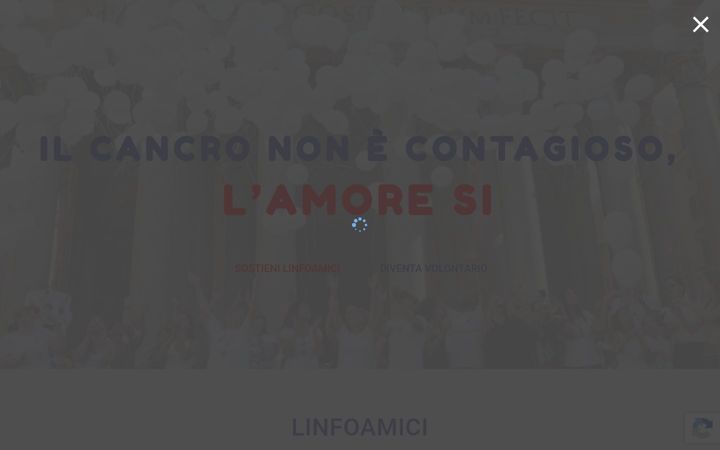 Screenshot of linfoamici.it