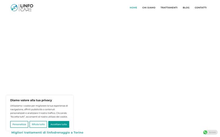 Screenshot of linfocare.it