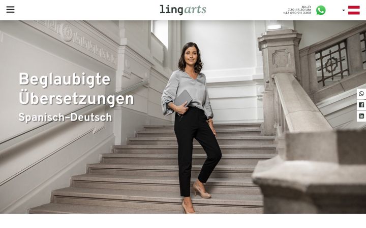 Screenshot of lingarts.com