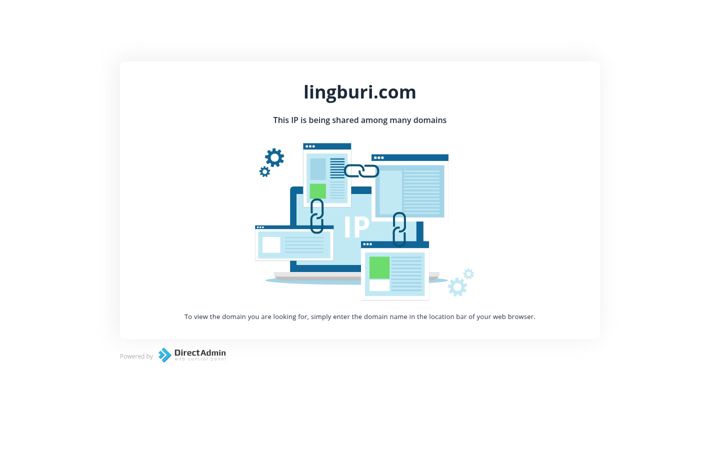 Screenshot of lingburi.com