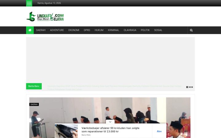 Screenshot of lingkarselatan.com