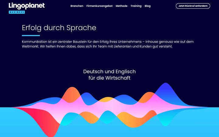 Screenshot of lingoplanet-business.com