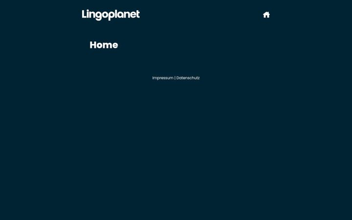 Screenshot of lingoplanet-online.com