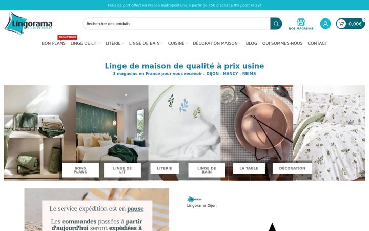 Screenshot of lingorama.fr