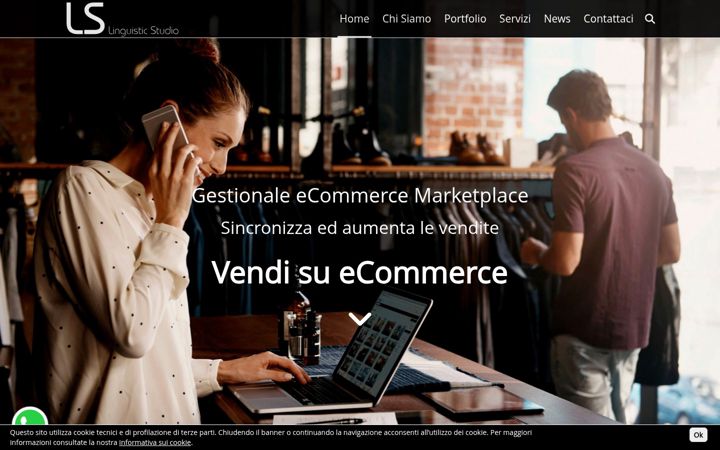 Screenshot of linguisticstudio.com