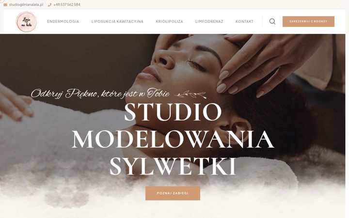 Screenshot of linianalata.pl