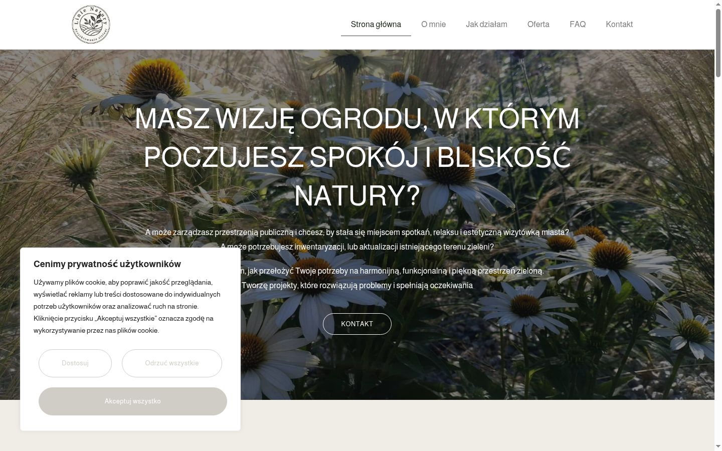 Posnetek zaslona pasice za privolitev, prikazane pred kakršno koli interakcijo