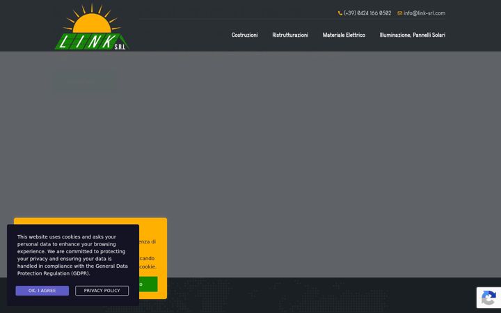 Screenshot of link-srl.com