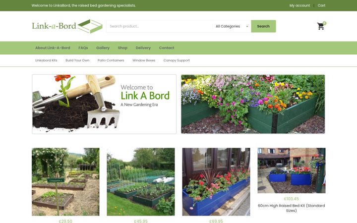 Screenshot of linkabord.co.uk