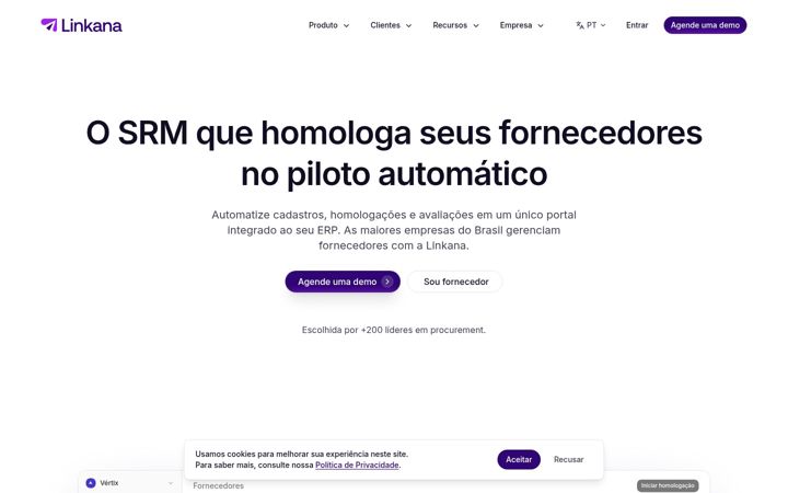 Screenshot of linkana.com