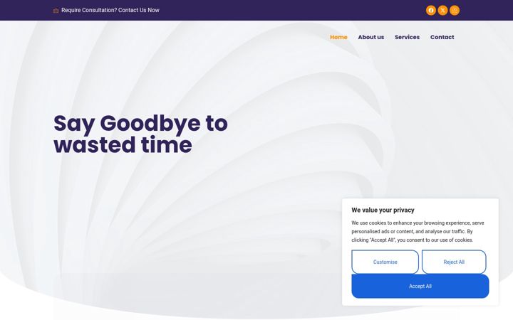 Screenshot of linkbiss.com