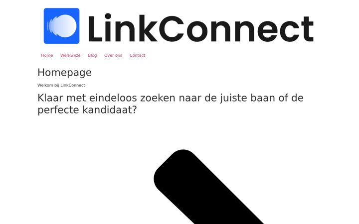Screenshot of linkconnect.nl