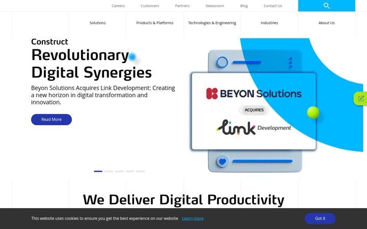Screenshot of linkdev.com