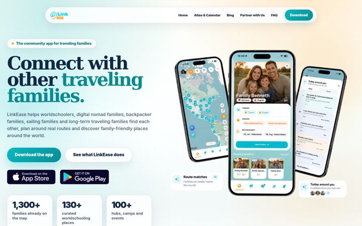 Screenshot of linkease.app