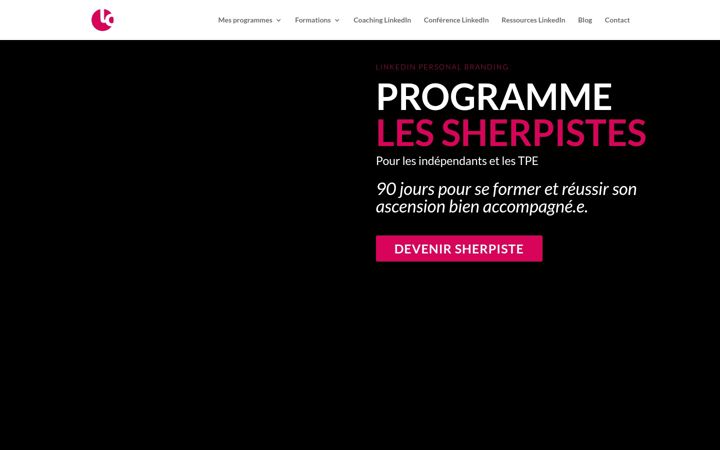 Screenshot of linked-connexion.com