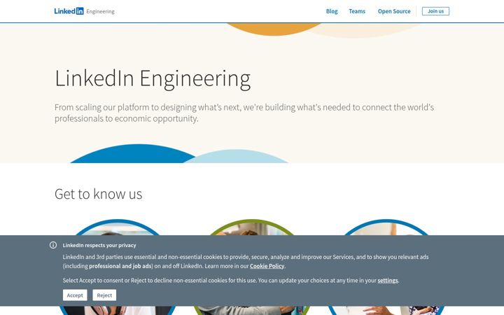 Screenshot of linkedinlabs.com