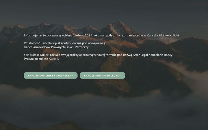 Screenshot of linkekulicki.pl