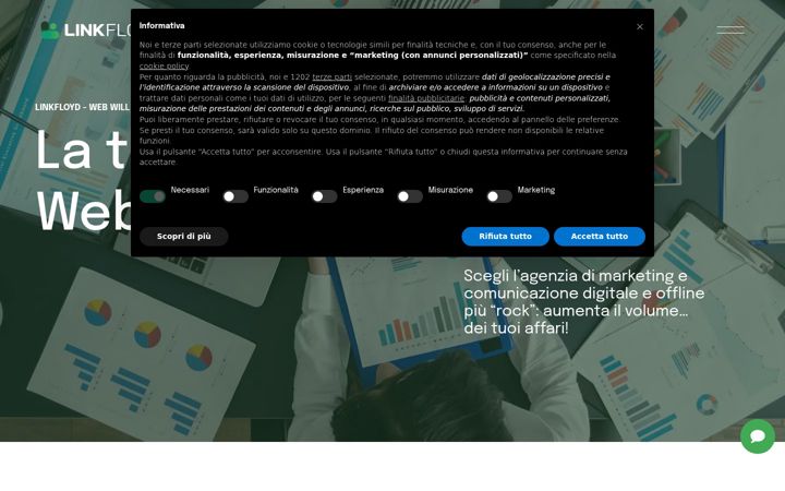 Screenshot of linkfloyd.com