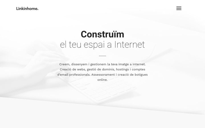Screenshot of linkinhome.com