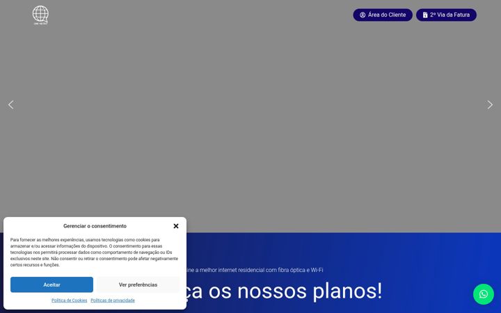 Screenshot of linknetbv.com