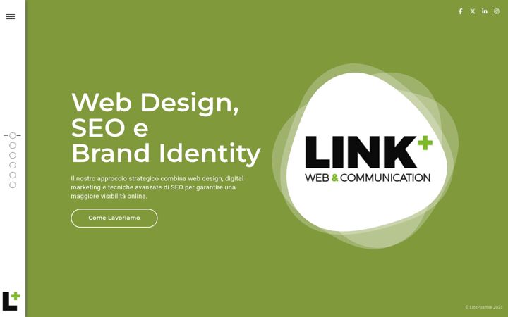 Screenshot of linkpositive.it
