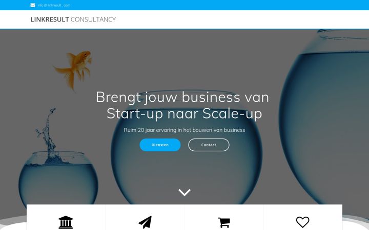 Screenshot of linkresult.com